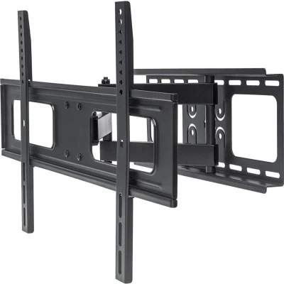 Afbeelding van Manhattan 461283 TV beugel Voor curved TVs, Kantelbaar, Zwenkbaar, Variabele afstand tot de muur, Verstelbare ondersteun 94,0 cm (37) 177,8 (70)
