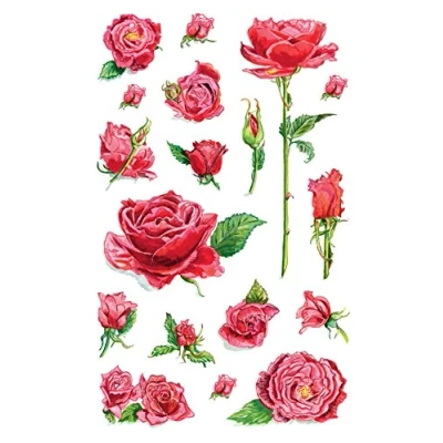 Afbeelding van Avery Papieretiket Z design Crea tive pakje a 3 vel rozen