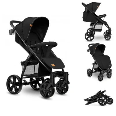 Afbeelding van Lionelo Buggy Annet Plus Black Carbon
