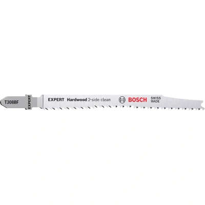 Afbeelding van Bosch Accessories 2608900546 EXPERT „Hardwood 2 side clean T 308 BF Decoupeerzaagblad, 100 stuks stuk(s)