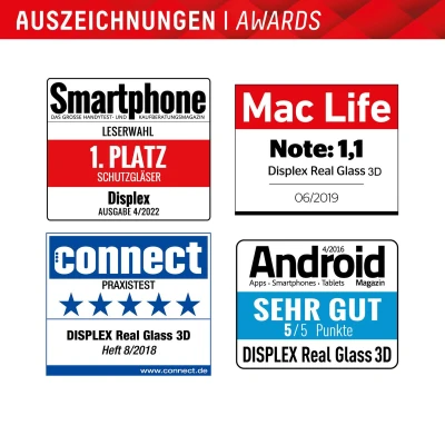Afbeelding van Displex Screenprotector Geschikt voor Xiaomi Redmi Note 12 Real Glass FC