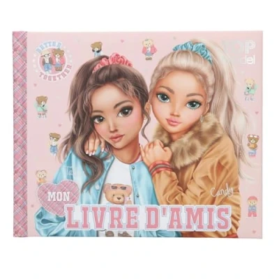 Afbeelding van Depesche Livre d&#039;amitié TOPModel modèle Mon d&#039;amis Candy et Talita (Version Francaise French Version)