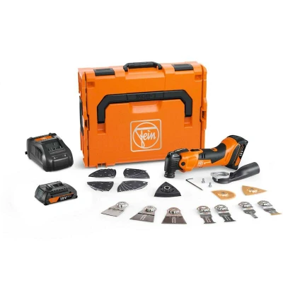 Afbeelding van Fein Multimaster AMM 500 Plus 71293864000 Multifunctioneel accugereedschap Incl. accu, 2 accus, lader, accessoires, koffer 36 delig 18