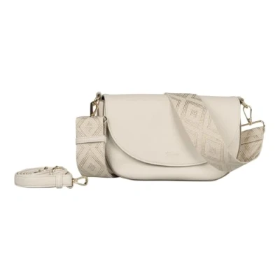 Afbeelding van Gabor Schoudertas Linda Saddle Bag Cream White Beige