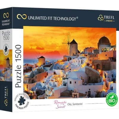Afbeelding van Trefl Puzzles &quot;1500 UFT&quot; Oia, Santorini_FSC Mix 70%