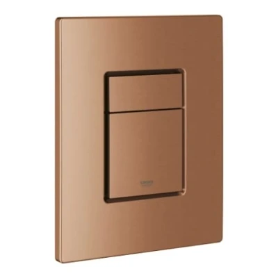 Afbeelding van Grohe Skate Cosmopolitan bedieningsplaat dual flush warm Sunset Geborsteld
