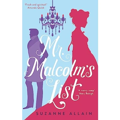 Afbeelding van Mr Malcolm&#039;s List a bright and witty Austenesque Regency romp
