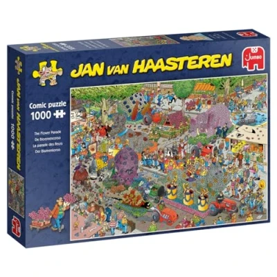 Afbeelding van Jan Van Haasteren Puzzel De Bloemencorso 1000 Stukjes