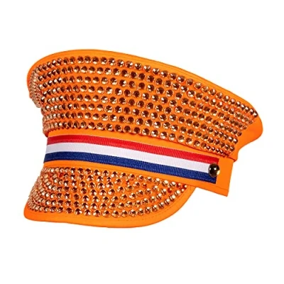 Afbeelding van Boland Pet Nederland Oranje 59 Volwassenen Unisex Koningsdag Holland Supporter Voetbal