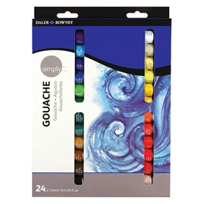 Image de SIMPLY Set de 24 Gouaches 12ml