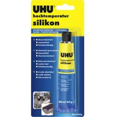 Afbeelding van UHU Siliconenkit Kleur (specifiek): Zwart 80 ml