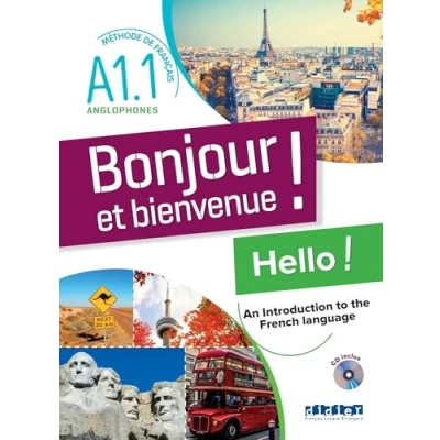 Afbeelding van BONJOUR ET BIENVENUE A1.1 POUR ANGLOPHONES LIVRE CAHIER + CD
