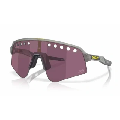 Afbeelding van Fietsbril Oakley Sutro Lite Sweep Tdf Matte Grey Ink Prizm Road Black