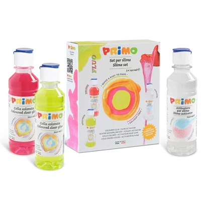 Afbeelding van Primo set slijm maken fluo