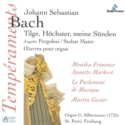 Afbeelding van Le Parlement De Musique, Martin Wester J.S.Bach: Tilge, Höchster, Meine Sünden (CD)