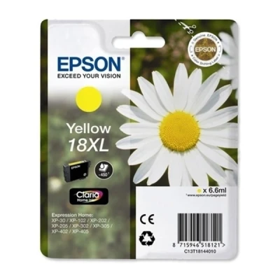 Image de Epson 18XL jaune originale cartouche d&#039;encre