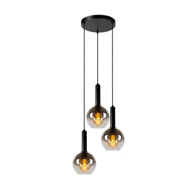 Afbeelding van Lucide Marius hanglamp 48,5 cm zwart