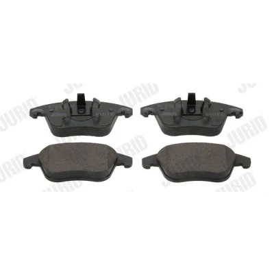 Afbeelding van Jurid 573193JC Remblokkenset White Low Dust Keramiek Niet geschikt voor slijtage waarschuwingscontact PEUGEOT: 5008 I, 3008 208 II Hatchback