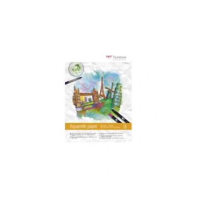 Image de Tombow Bloc de papier aquarelle, collé tout autour