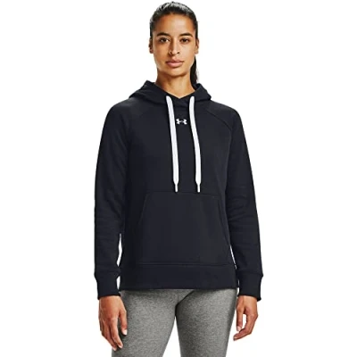 Afbeelding van Under Armour Rival Hoodie Hoodie, Dames, Maat: Small, Black