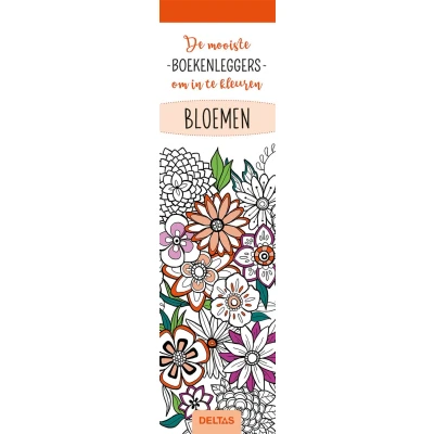 Image de De mooiste kleurboekenleggers om in te kleuren Bloemen