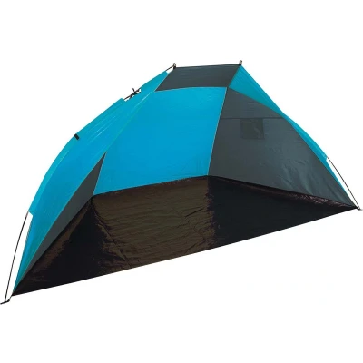 Afbeelding van Bo Camp Windschelp 2,4x1,2x1,2 Meter Grijs/Blauw