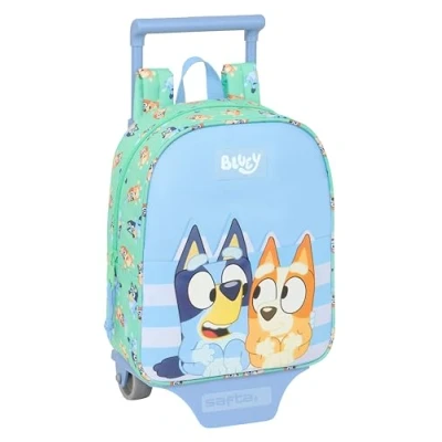 Afbeelding van Schoolrugzak Bluey Sisters Groen 22 x 27 10 cm