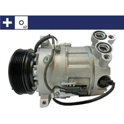 Afbeelding van MAHLE ORIGINAL ACP 1312 000S AC Compressor DCS17EC 12 PAG 46 R 134a Met afdichtring