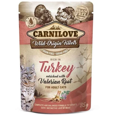 Afbeelding van CARNILOVE POUCH TURKEY
