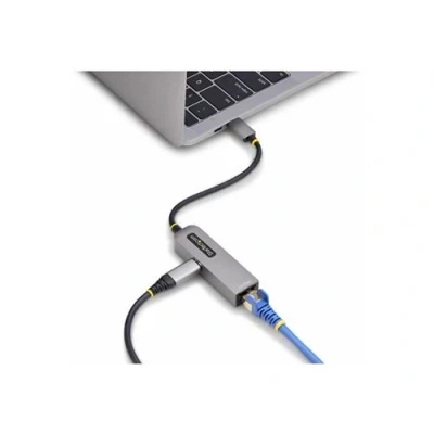 Image de StarTech.com 2.5GbE USB C to Ethernet Adapter Adaptateur réseau 3.2 Gen 1 / Thunderbolt 3 10M/100M/1G/2,5 Gigabit + gris sidéral
