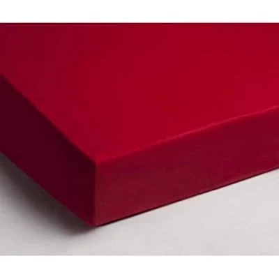 Afbeelding van Day Dream hoeslaken strijkvrij katoen 90 x 200 cm Rood