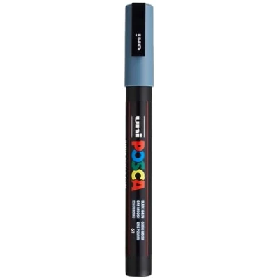 Afbeelding van uni ball Paint Marker op waterbasis Posca PC 3M arduingrijs paintmarker