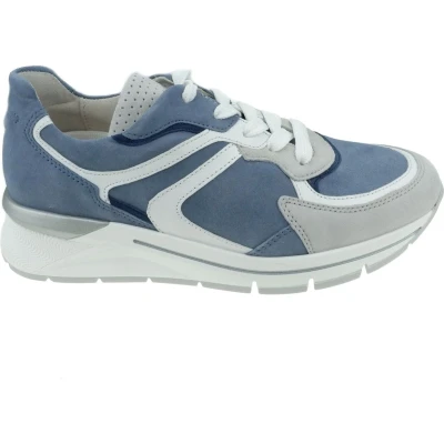 Afbeelding van Gabor 86.585.36 dames sneaker blauw maat 37 (EU) 4 (UK)