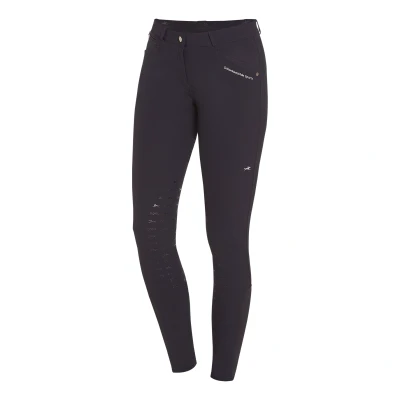 Image de Schockemöhle Pantalon d&#039;Équitation Equinox Loretta Poignée Genou Marin 36