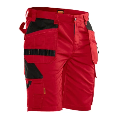 Afbeelding van Jobman 2722 Shorts HP 65272220 Rood/Zwart