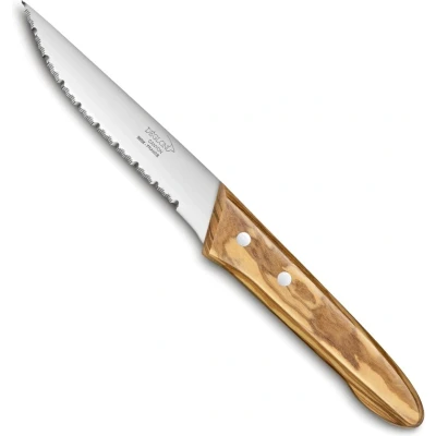 Afbeelding van Déglon Canyon Olivier Steakmes 14 cm Olijfhouten Handvat