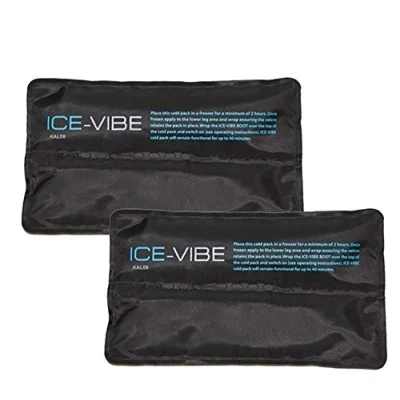 Afbeelding van Ice Vibe Cold Packs Hock II Zwart/Aqua