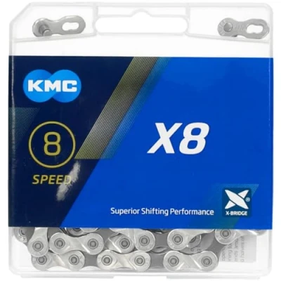 Afbeelding van KMC X8 93 Fietsketting zilver/grijs