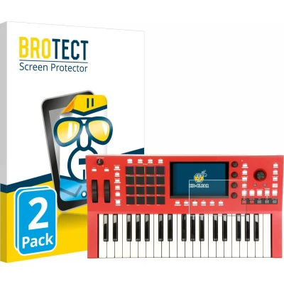 Afbeelding van BROTECT Screenprotector voor Akai Professional MPC Key 37 Folie Beschermfolie transparant (2 Stuks)