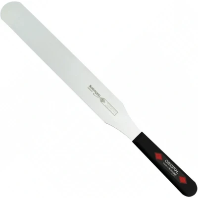 Afbeelding van Eikaso Solingen Professioneel Paletmes 30 cm Flexibel RVS Lemmet Zwart Handvat
