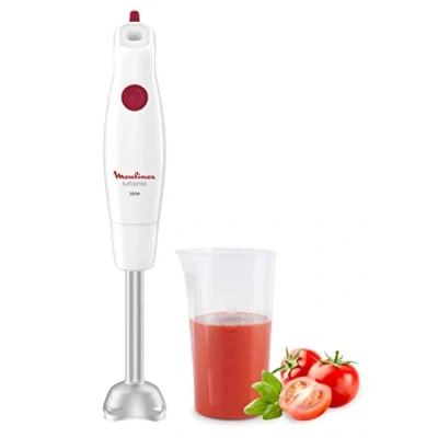 Afbeelding van Moulinex DD1211 Turbomix+ staafmixer, 350 ml, kunststof, wit