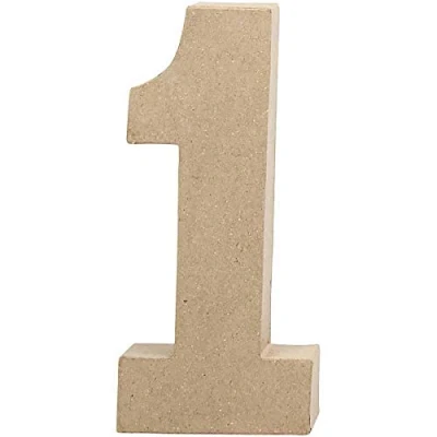 Image de Creativ Chiffre, grand, h: 20,5 cm, 1, 1 piè ce
