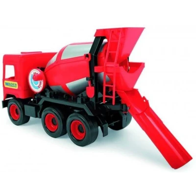Afbeelding van Wader Speelgoed Betonwagen Rood 43 Cm
