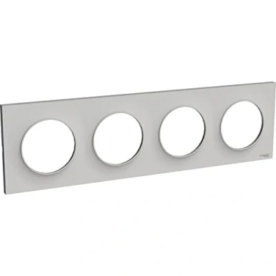 Afbeelding van Odace Styl zandplaat, 4 plekken, horizontaal of verticaal, gatafstand, 71 mm