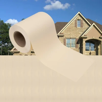Afbeelding van Tuinscherm 70x0,19 m PVC crèmekleurig