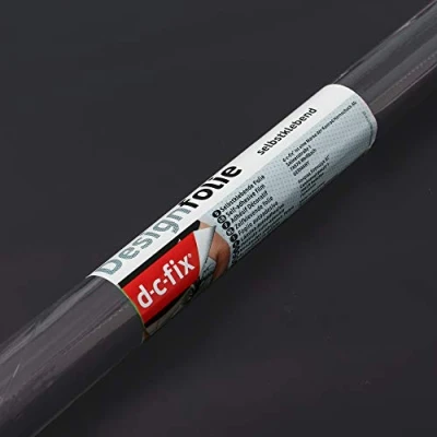 Afbeelding van d c fix Plakfolie meubelfolie antraciet mat 67,5 cm x 2 m zelfklevende folie voor keukenmeubels, keukenkasten, tafels, vensterbank, keukengevels, donkergrijs