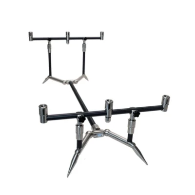 Afbeelding van Summit Tackle Low Pro Adjustable Pod 3 Rod Black Edition Rodpod