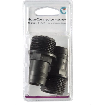 Afbeelding van Hose Connector screw 25 mm 1 Inch vijveraccesoires VT