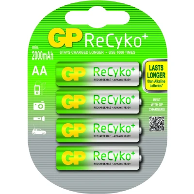 Afbeelding van Gp Oplaadbaar Aa Recyko+