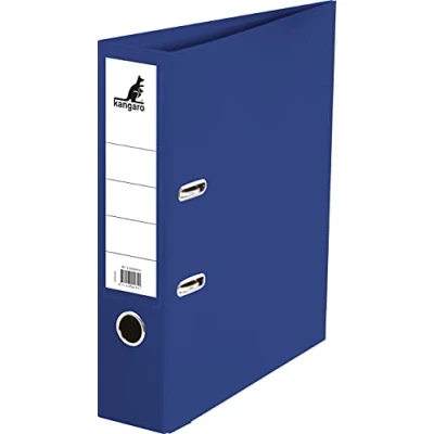 Afbeelding van Kangaro ordner A4 2 rings donkerblauw 75mm K 3000K124